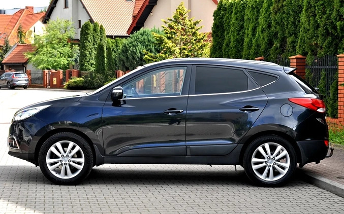 Hyundai ix35 cena 43500 przebieg: 198684, rok produkcji 2010 z Świerzawa małe 596